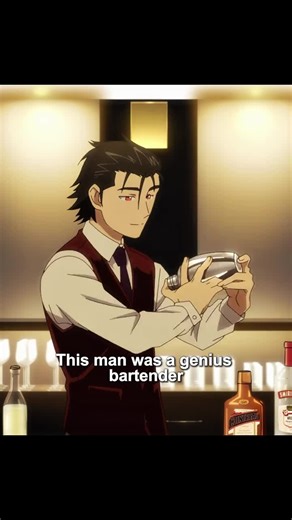 Anime-Bartender Glass Of God. #animerecommendations #anime #fypシ゚