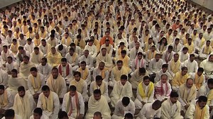 28K views · 119 reactions | Video of 1,000 Maharishi Vedic Pandits chanting from Rudrabhishek. | Maharishi Vedic Pandits | Facebook