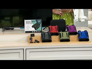 Vivitar UHD 12X Zoom Camcorder Binocular w/Night Vision & Accessories