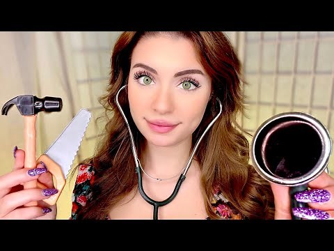 ASMR FASTEST Doctor, Alien, Nurse, Lice Check, Haircut, Cranial Nerve, Makeup ⚡ROLEPLAY SPEEDRUN ⚡