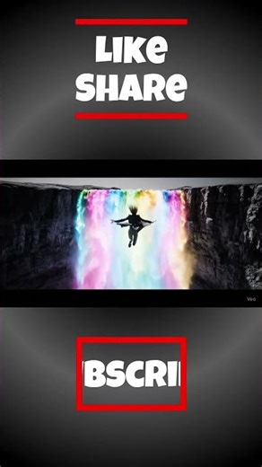 When the world turns gray, make your own colorfall. 🌈⚡