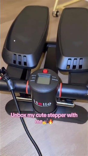 Burn calories at home with a stair stepper #hellofitnes