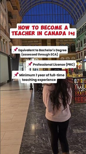 How to become a teacher in Canada 🇨🇦