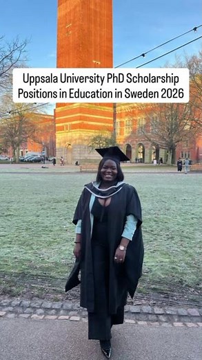 Uppsala University PhD Scholarship Positions in Education in Sweden 2026