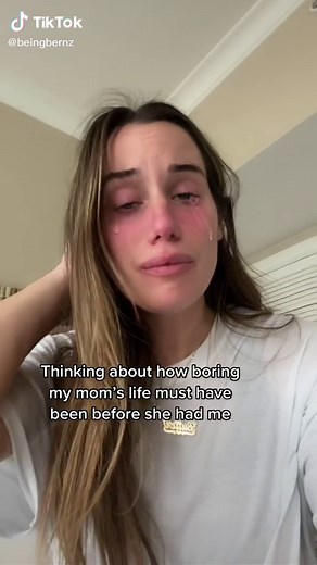 Thinking about how boring my mom's life must have been