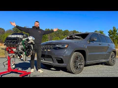 We Demon Swapped A Jeep Trackhawk!