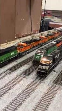 BNSF HO Locomotive roster.