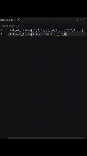 65 Python Program to remove empty lists from the lists