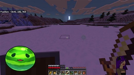 minecraft with @mystic_scarlet00