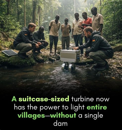 Germany invents portable hydropower suitcase for villages | ahsan syed posted on the topic | LinkedIn