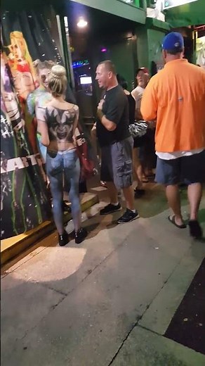 Body painting Fantasy Fest 2016