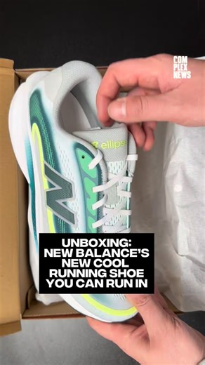 New Balance isn’t playing games this year, here’s a look at their latest performance running sneaker— the Ellipse 🔥 | Complex Sneakers
