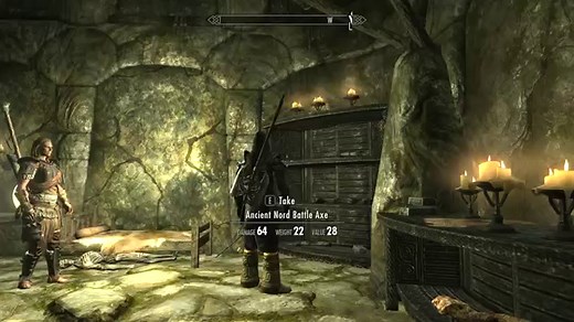 SKYRIM How To Clear Forelhost Stronghold Quest Commentary + Tutorial