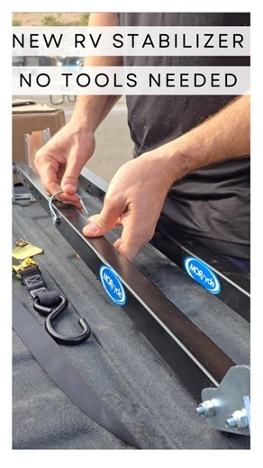 Kestra & James | DIY RV Tips & Upgrades| Travel Family | | ✅️This is a GAME CHANGER! ✅️ We've been usingthese I Beam Mount stabilizers from @morryde over 6 months now and they are awesome! With... | Instagram