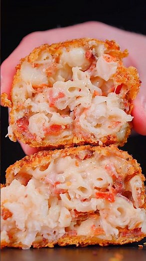 Lobster Bacon Deep Fried Cool Ranch Dorito Mac and Cheese Ball 🧀
