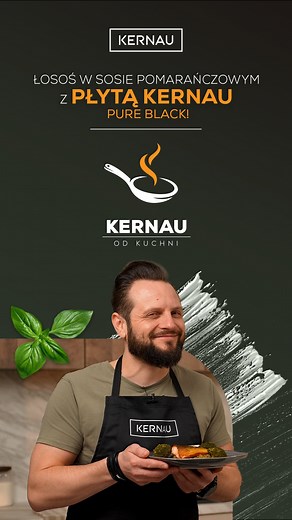 W nowym materiale Kernau od kuchni soczysty łosoś w aromatycznym sosie pomarańczowym gra pierwsze skrzypce! 🐟🍊 Przygotowany na płycie indukcyjnej Kernau KIH 6445-4B Pure Black z funkcją Booster ⚡ dla szybszego gotowania i Bridge 🍳 pozwalającą łączyć pola grzewcze. Efekt? Pełna kontrola, wygoda i smak, który robi wrażenie! 👨‍🍳✨ Sprawdź płytę KIH 6445-4B Pure Black ➡ https://www.kernau.com/produkt/kih-6445-4b-pure-black.html | Kernau