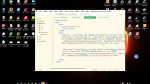 关于如何用html完成一个简单的网页制作。