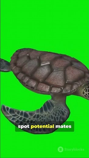 How turtle vision works with different colours #facts #turtle #animals