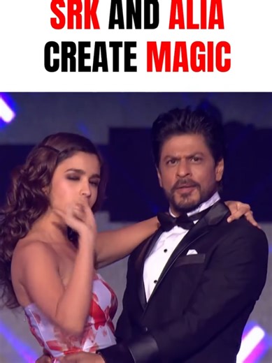 Shahrukh Khan and Alia Bhatt Dance Together