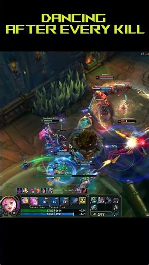 Unstoppable Seraphine Damage + CC | ARAM Gameplay Part 6 #shorts