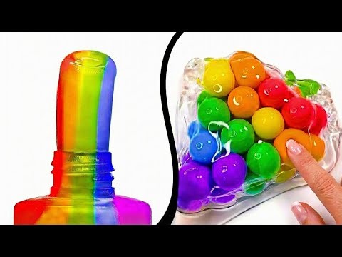Easy Rainbow Slime Recipes You Can Try at Home 🌈 DIY SLIME RECIPES FOR KIDS
