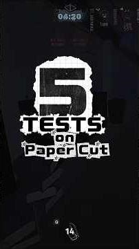 All Test Papers - Roblox Paper Cut Puzzle Challenge