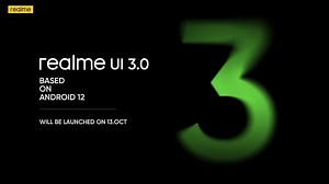 Realme UI 3.0 Launching on October 13, Realme GT to Be First to Receive It