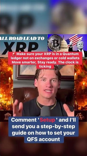 🚨 Drop a comment for more into on how to setup your QFS account.#cryptonews