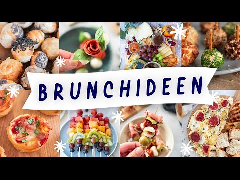 Brunch Ideen zum Vorbereiten (Fingerfood) | Kalte Platten, Rezepte einfach und schnell | TRYTRYTRY