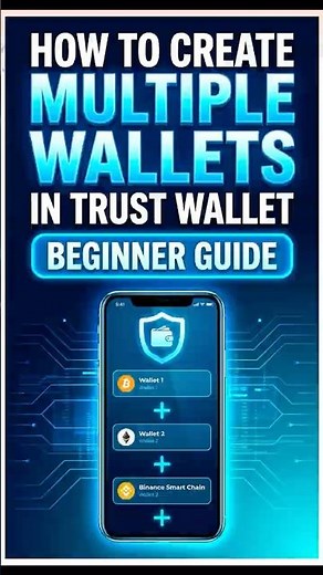 How To Create Multiple Wallets in Trust Wallet (Beginner Guide) | Crypto Wallets Info