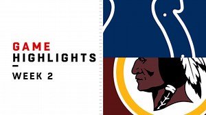 Colts vs. Redskins highlights | Week 2, 2018