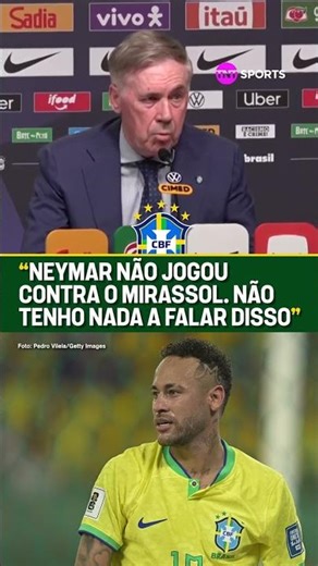 Will Neymar go to the World Cup? Ancelotti was short and to the point 👀😳 #shorts