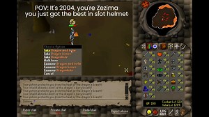 POV: It's 2004, you're Zezima, and you just got the best in slot helmet. #osrs #oldschoolrunescape #runescape #rs3 #nostalgia #memes | Artistic Runescape Memes