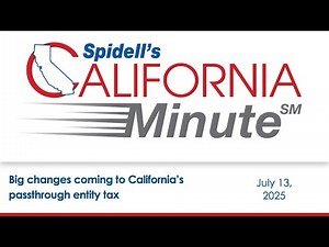 Podcast: Big changes coming to California’s passthrough entity tax