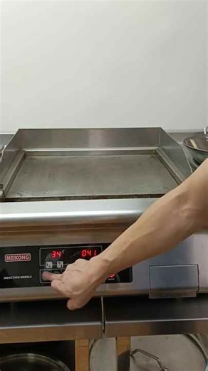 Commercial Electric Griddle Countertop Induction Grill Stainless Steel Hotplate Kitchen Equipment Restaurant Cooking Machine