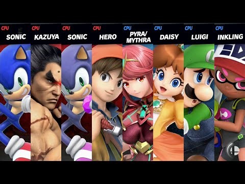 Super Smash Bros. Ultimate - Zapdos and Zender Man vs. Anthony and Theo