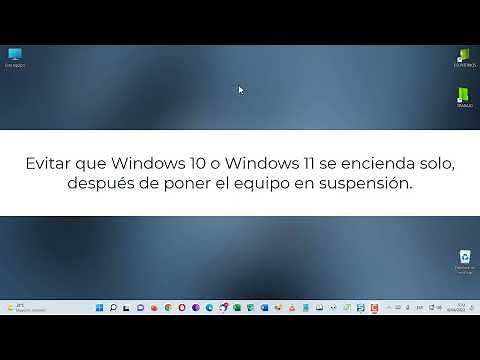 Evitar encendido después de la suspensión del PC en Windows 10 o Windows 11