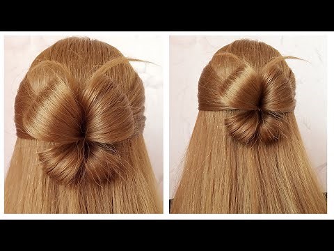 Easy Butterfly Bun | Beautiful Bow Braid Step by Step Tutorial | Belle Coiffure avec Noeud Papillon