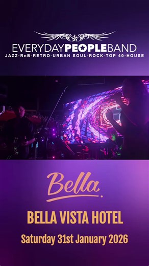 Everyday People Band Rocks the Bella Vista Hotel