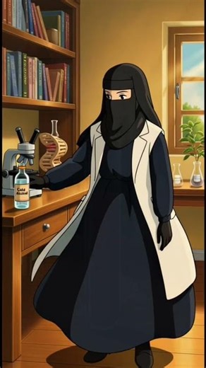 Biochemistry Student Life | Aesthetic DNA Extraction (Ghibli Style) #animation #ai #relaxing