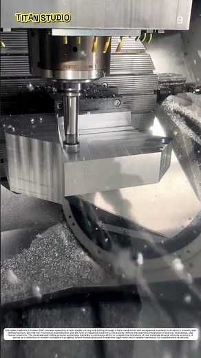CNC Precision Power: How High-Speed Mills Carve Solid Metal Blocks