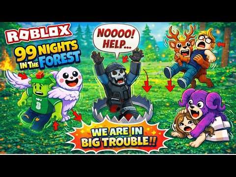 WE GOT ATTACKED in 99 NIGHTS in THE FOREST ROBLOX