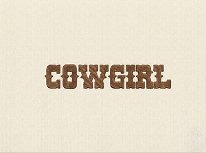 Cowgirl Embroidery Design, Western Lettering (5 Sizes, 8 Formats) - Etsy
