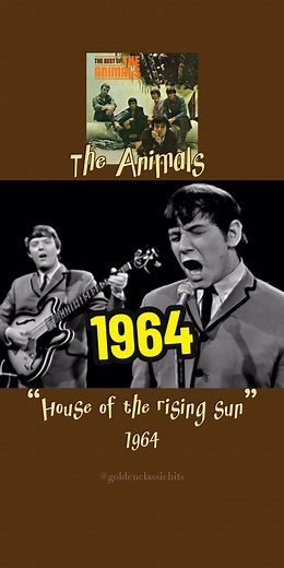 The Animals - House of the Rising Sun Live 1964