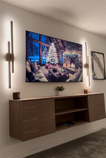 Floating Entertainment Stand - Etsy