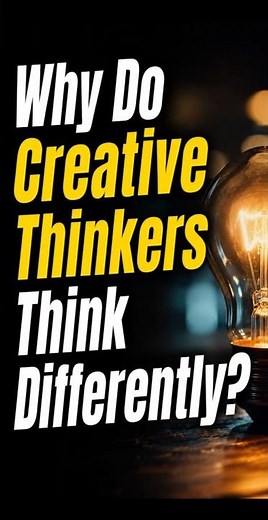 Why do Creative Thinkers Think Differently? |#YMe