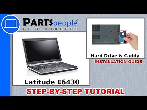 Dell Latitude E6430 (P25G001) Hard Drive & Caddy How-To Video Tutorial