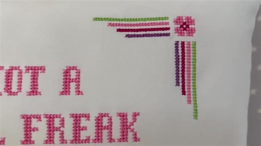 Custom Needlepoint Pillow | Personalized Cross Stitch Gift - Etsy