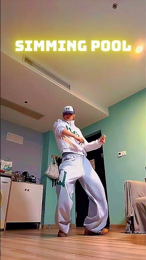Diving Into The "Swimming Pool" Dance Challenge! 💦🕺 #shorts #trending v8