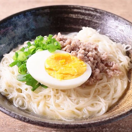 ごま油が決め手 塩そうめん 作り方・レシピ | クラシル